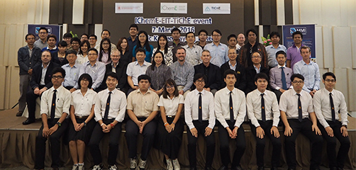 (MMI's President, Simon Thurlbeck, sits 2nd row – 6th from right; Robert Bruce, a Senior Principal based at MMI's Kuala Lumpur office, sits 2nd row – 5th from right; and Alan Munn, a Senior Engineer based at Kuala Lumpur, sits 2nd row – far left).